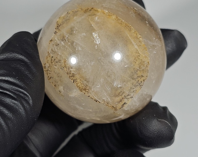 37mm Dendritic Golden Healer Sphere