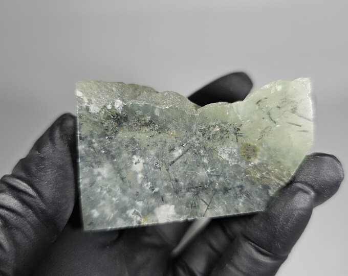 Prehnite with Epidote Freeform
