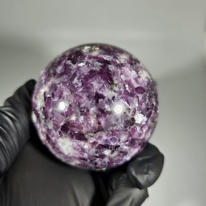 58mm Purple Mica Sphere *Imperfect