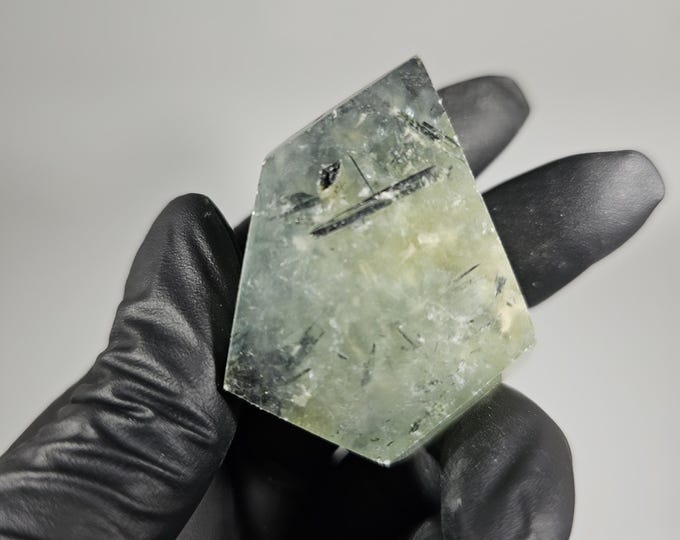 Prehnite with Epidote Freeform