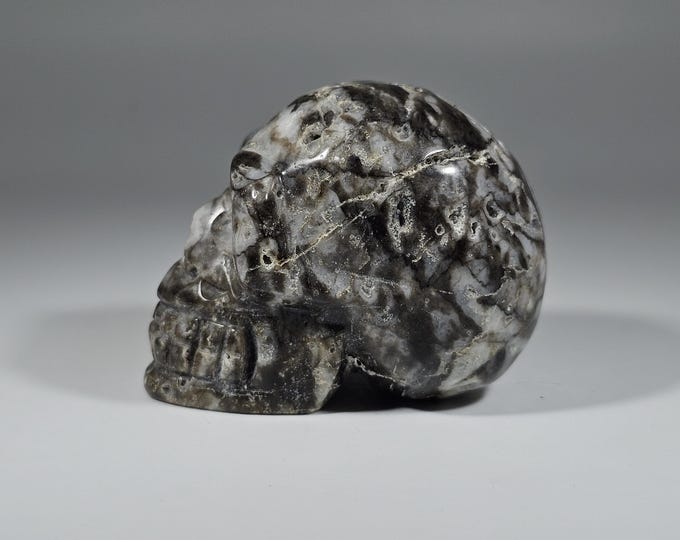 2" Sphalerite Skull Carving