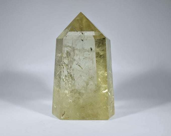 Chubby Citrine Tower 3.7"