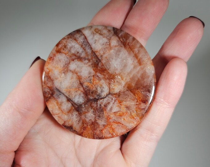 Fire Quartz Bowl Sphere Holder