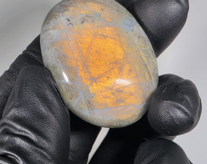 Labradorite Palm Stone