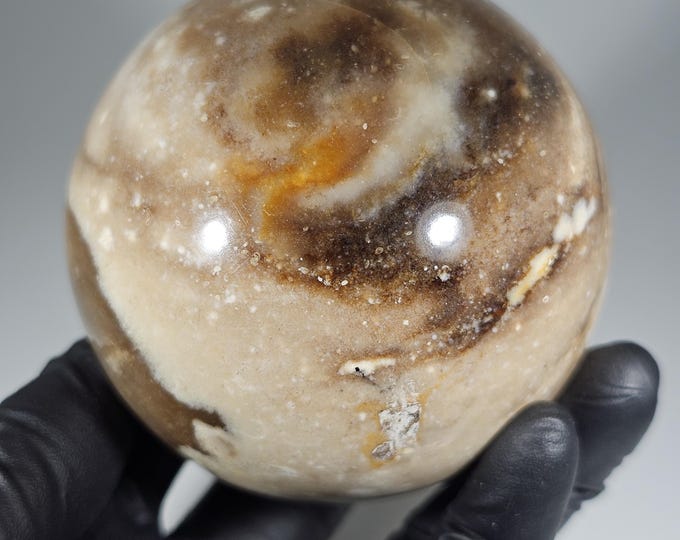 67mm Chocolate Opal Sphere