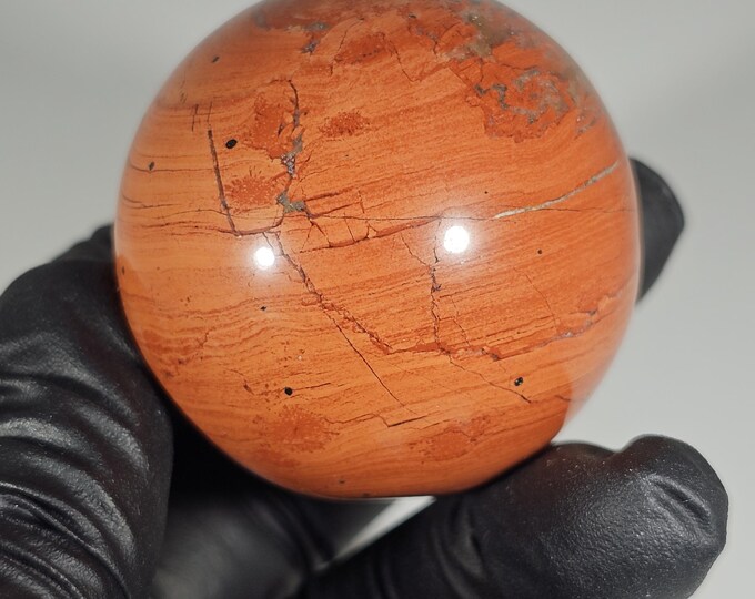 40mm Red Jasper Sphere