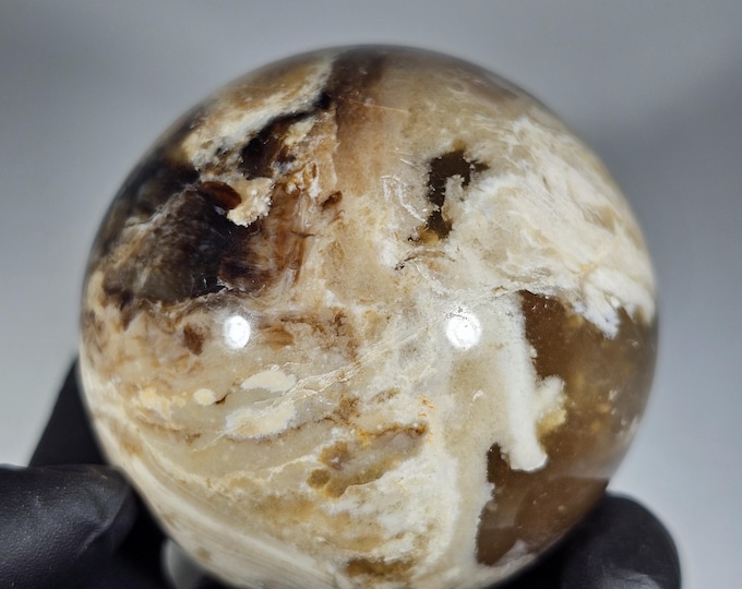 63mm Chocolate Opal Sphere