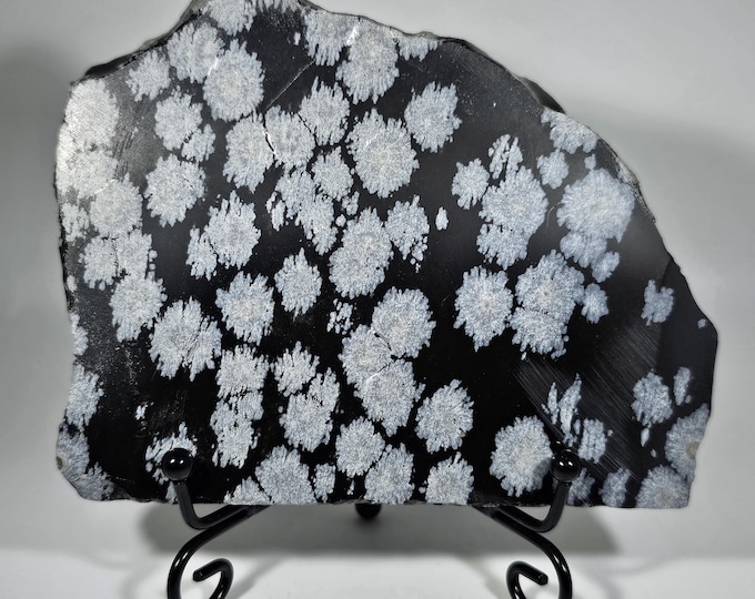 Snowflake Obsidian Slab