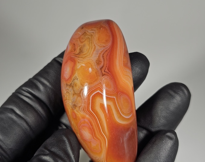 Sardonyx Palm Stone