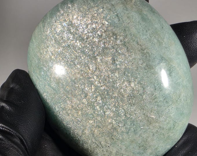 Amazonite Palm Stone