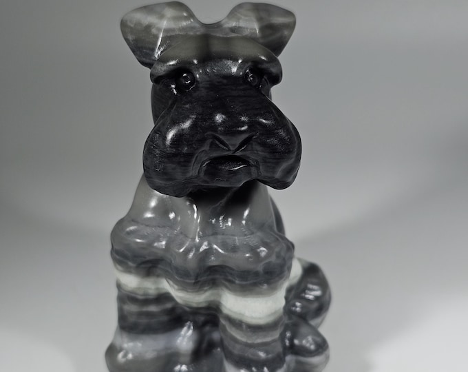 Taiji Jade Dog Carving