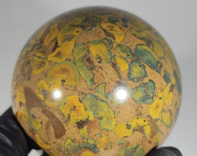 58mm Ajooba Jasper Sphere Fruit Jasper