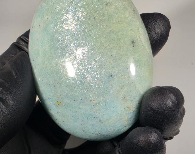 Amazonite Palm Stone