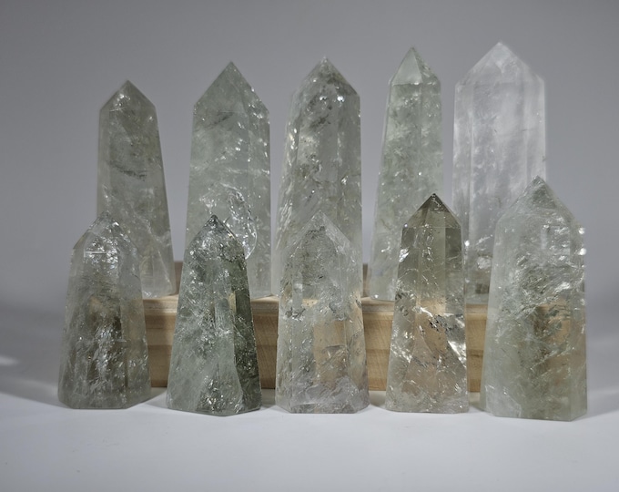 You Choose Prasiolite Tower Green Amethyst