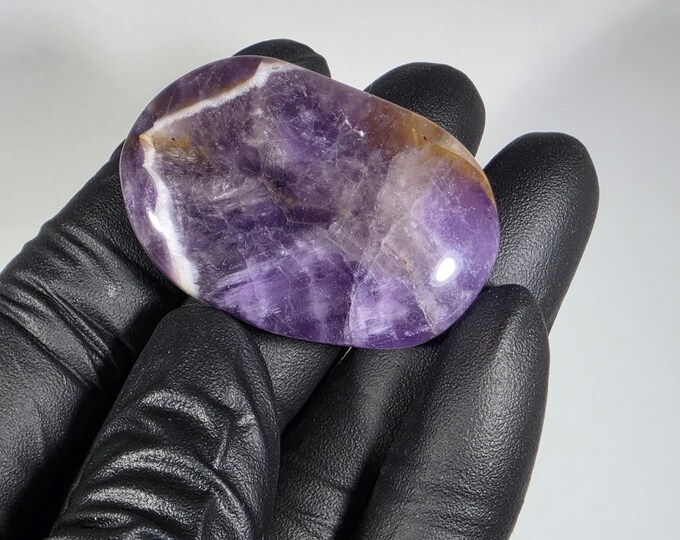 Dream Amethyst Palm Stone