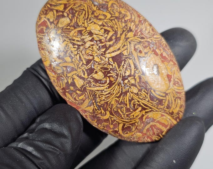 Calligraphy Jasper Palm Stone