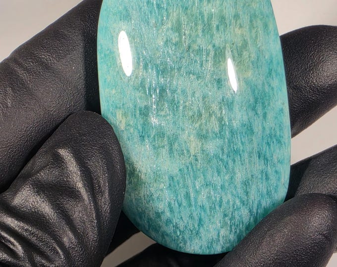 Amazonite Palm Stone