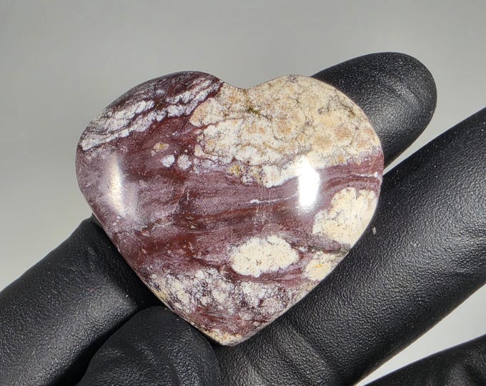 Ocean Jasper Heart Stone