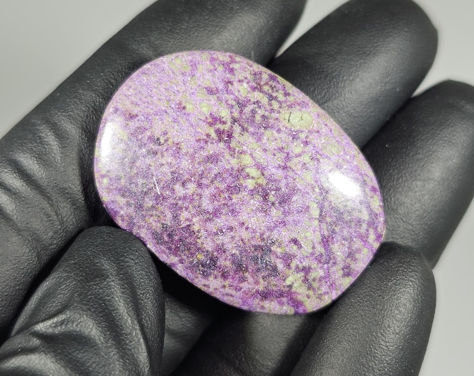 Small Atlantisite in Stichtite Palm Stone