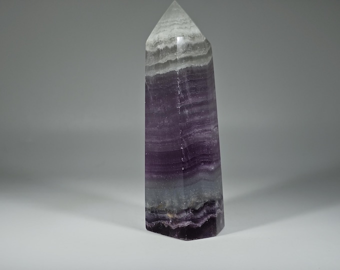 Purple Fluorite Tower