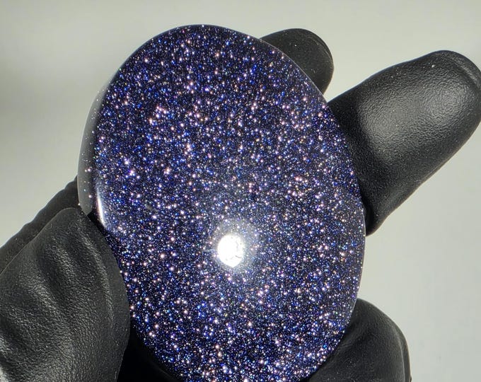 Blue Sandstone Palm Stone