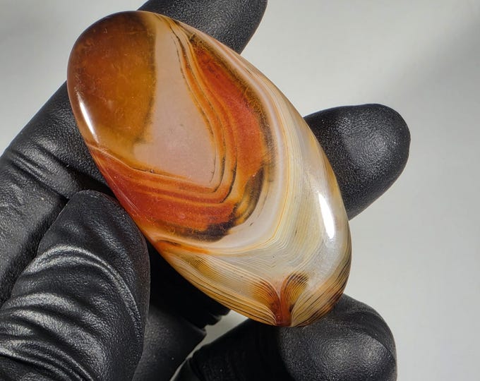 Sardonyx Palm Stone