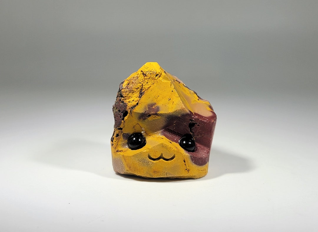 Raw Mookaite Pet Rock Carving Hedgehog Etsy