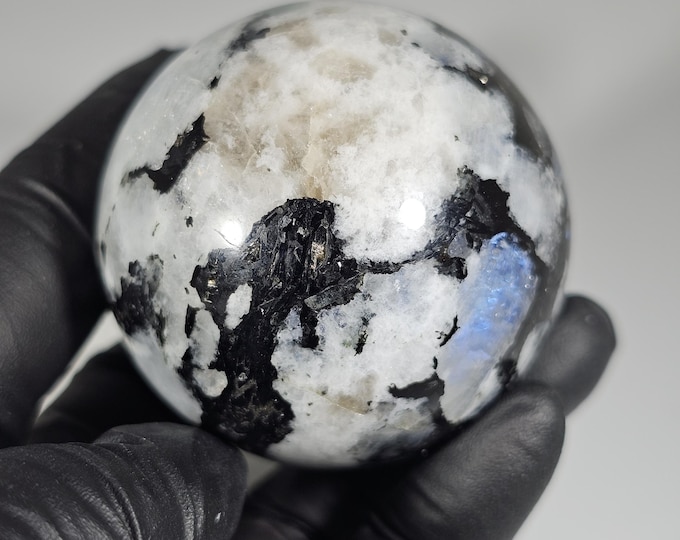 47mm Rainbow Moonstone Sphere