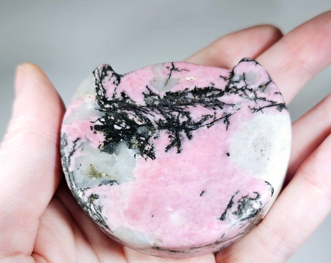 Rhodonite Cat Bowl