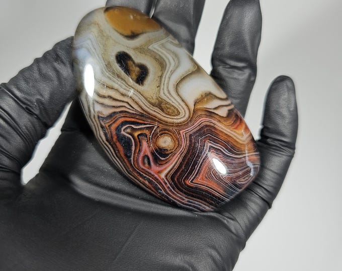 Sardonyx Palm Stone