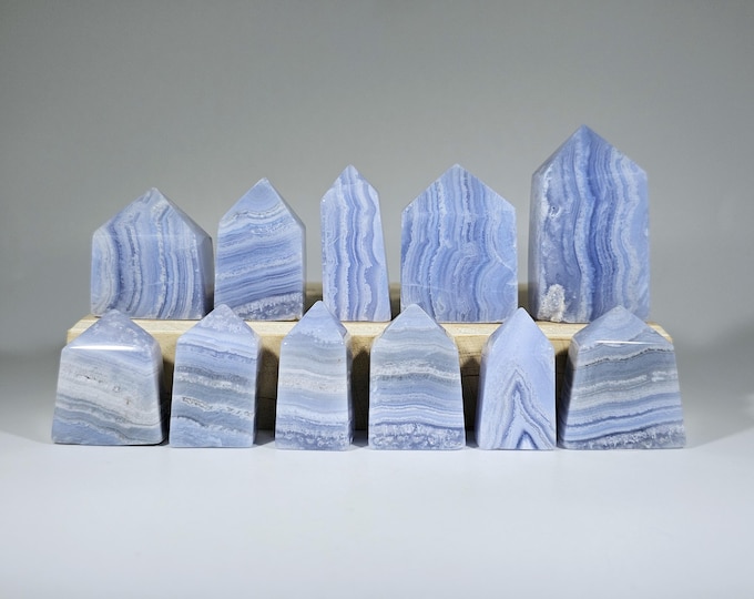 Your Choice Blue Lace Agate Tower