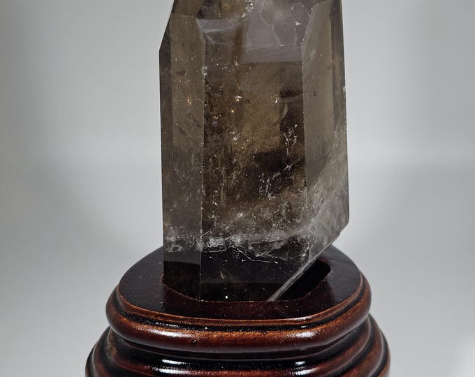 Dark Smoky Quartz Tower