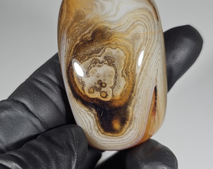 Sardonyx Palm Stone