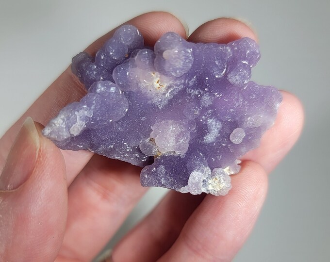 Purple Grape Agate Cluster