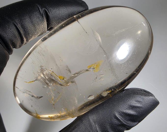 Smoky Quartz Palm Stone