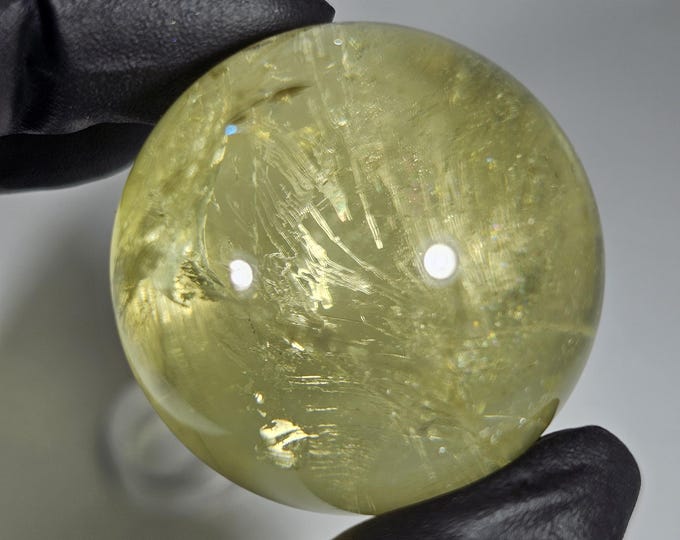 33mm Citrine Sphere