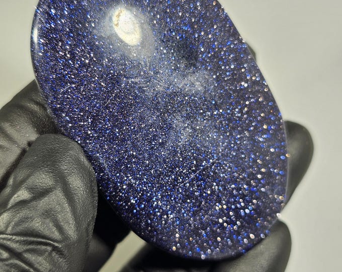 Blue Sandstone Palm Stone