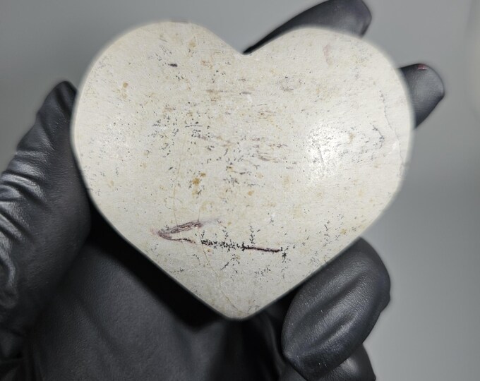Picture Jasper Heart Palm Stone