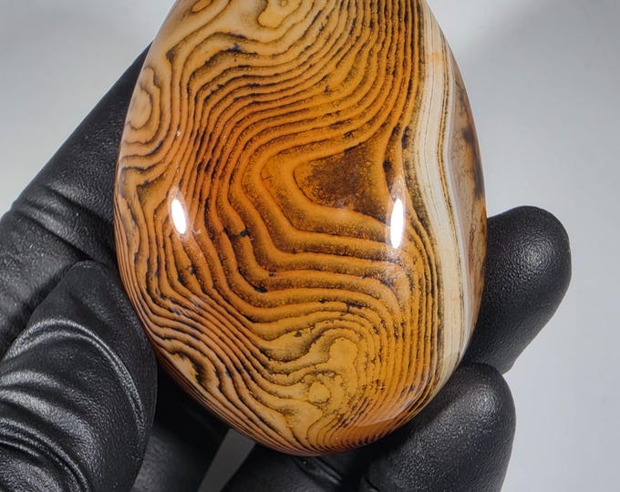Sardonyx Palm Stone