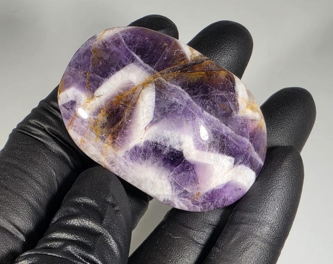 Dream Amethyst Palm Stone