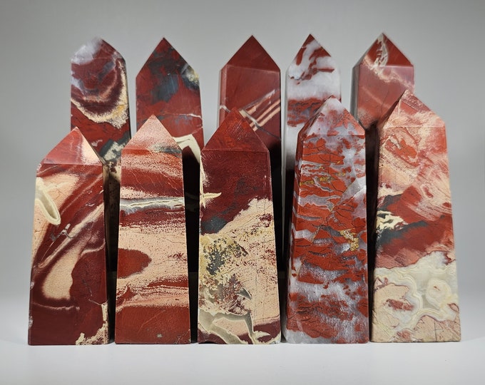 Your Choice Red Jasper Tower
