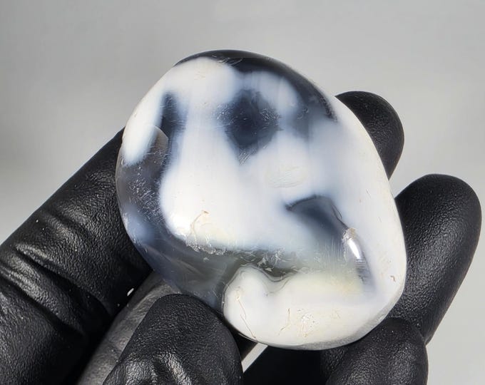 Orca Agate Palm Stone