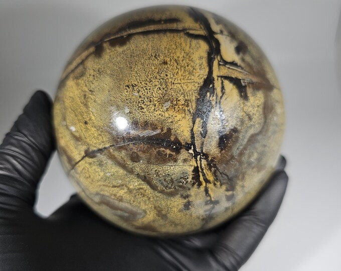97mm Picture Jasper Sphere