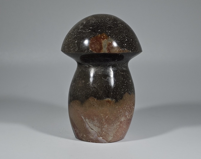 2.5" Polychrome Jasper Mushroom Carving