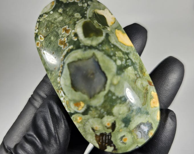 Rainforest Jasper Palm Stone