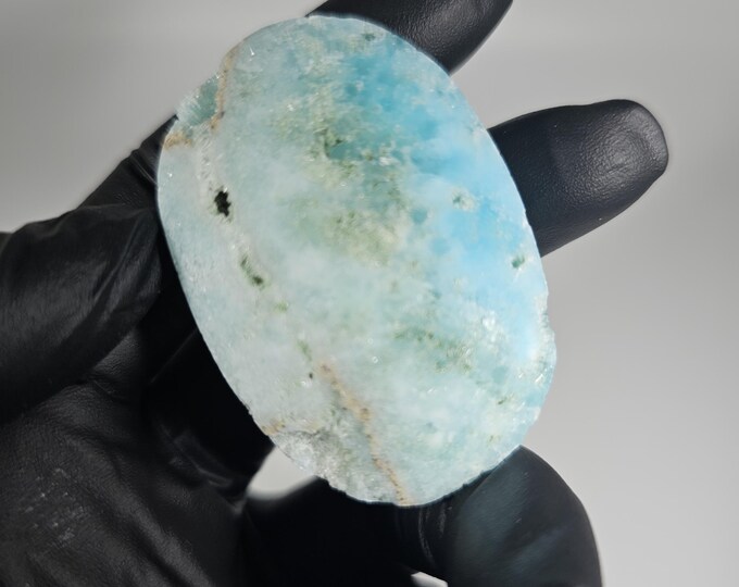 Hemimorphite Palm Stone