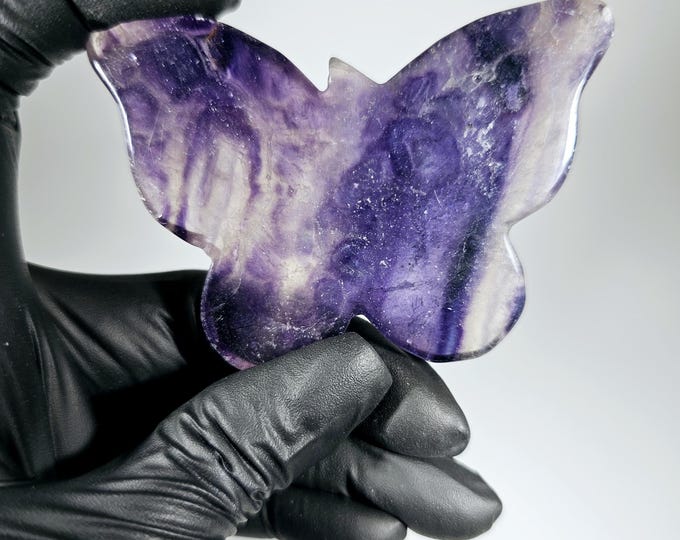 Fluorite Butterfly Carving *Imperfect