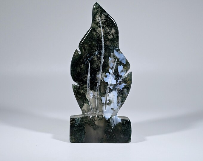 Moss Agate Flame