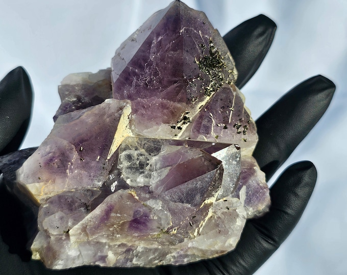 Amethyst Cluster with Inclusions Specimen