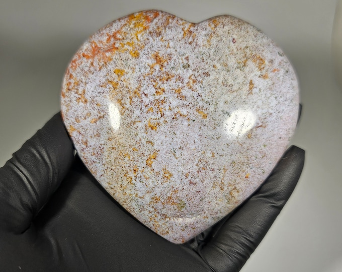 Ocean Jasper Heart